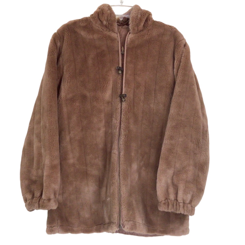 Cxt Classics Women's Reversible Faux Fur Nylon Parka Jacket